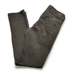 Peter Millar Mens 30x32 Corduroy Pants Casual Straight Leg Comfort Olive Green